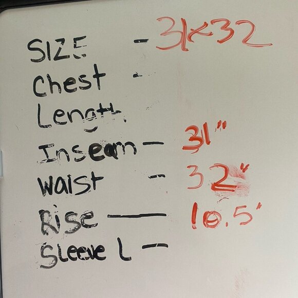 Express Mens Hyper Stretch Athletic Slim Jeans 31x32 Denim Blue - Picture 11 of 11